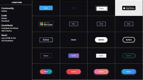50 Attractive Buttons In Pure Htmlcss