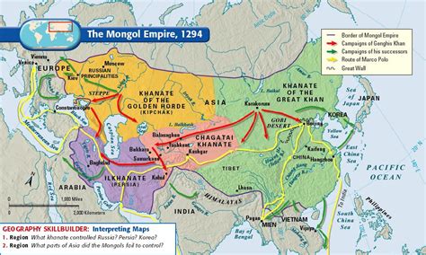 The Mongol Empire 1294 Mongol Empire Ii Pinterest Empire