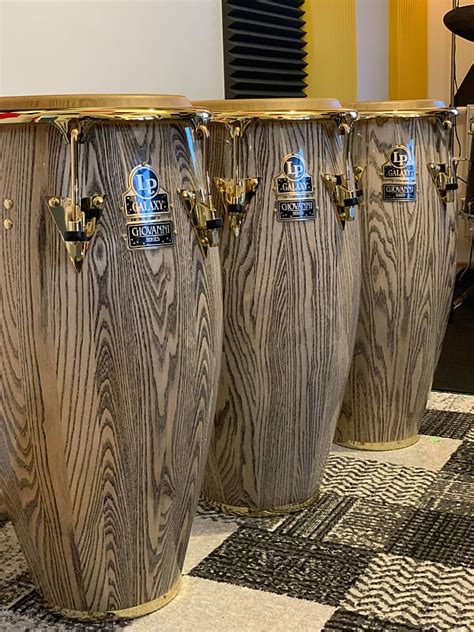 Latin Percussion Galaxy Giovanni Hidalgo Ash Wood 3pcs Reverb