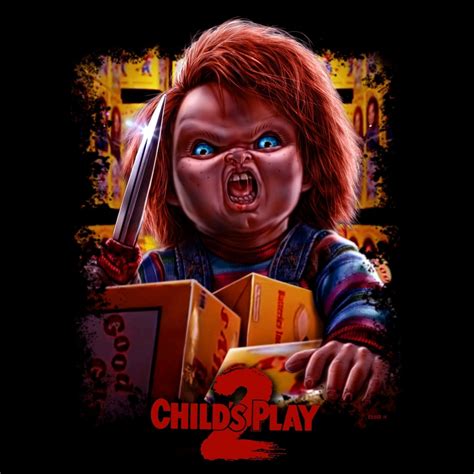 Childs Play 2 1990 Art By Eddie Holly In 2021 Kids Playing Horror