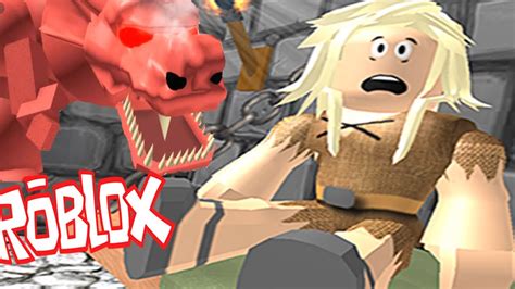 Roblox Escape The Dungeon Obby I Got Eaten By A Dragon Youtube