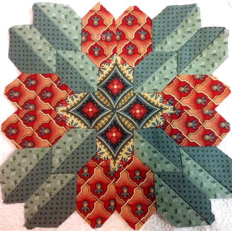 Patchwork Of The Crosses Block Made By Kathleen Seeley English Paper