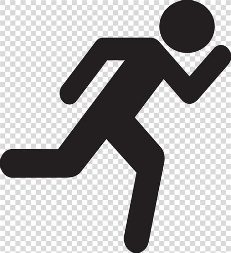 Stick Figure Stick Man Running Clip Art Fast Vector Png