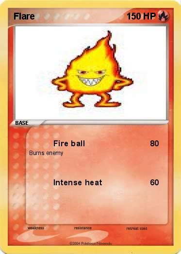 Pokémon Flare 3 3 Fire Ball My Pokemon Card