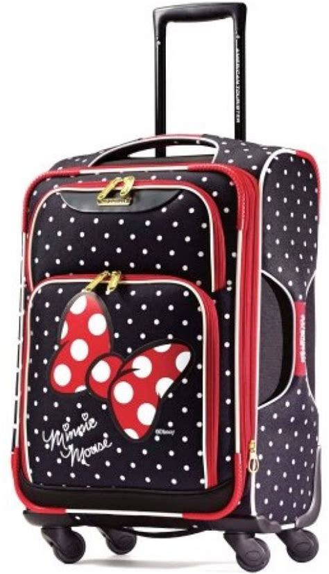 Lillian vernon kids personalized rolling luggage. Minnie Mouse Rolling Suitcase Disney Luggage Spinner ...