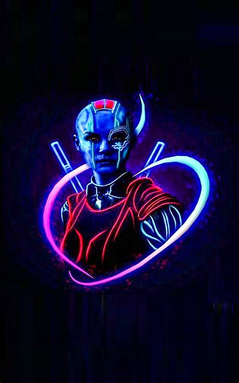 Neon Superhero Wallpaper For Android Marvel Dc Comics Marvel Avengers