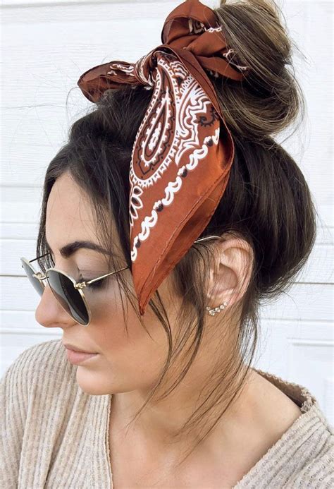 21 pretty ways to wear a scarf in your hair scarf hairstyles hair scarf styles ways to wear