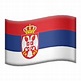 Flag For Serbia Emoji - Copy & Paste - EmojiBase!