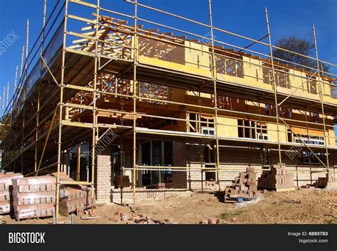 House Being Built Image And Photo Free Trial Bigstock