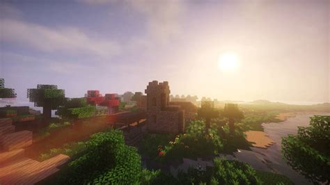 Minecraft Chocapic13s Shaders Beta V62 High Lens Effects Youtube