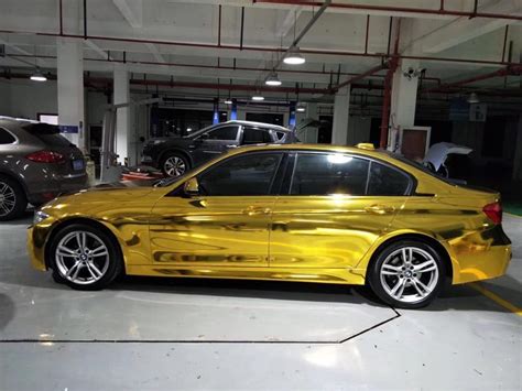 Mirror Chrome Gold Vinyl Wrapped For Car， Keep Yourself Style To The