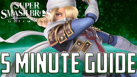 How To Use Sheik In 5 Minutes Sheik Character And Combo Guide Super Smash Bros Ultimate