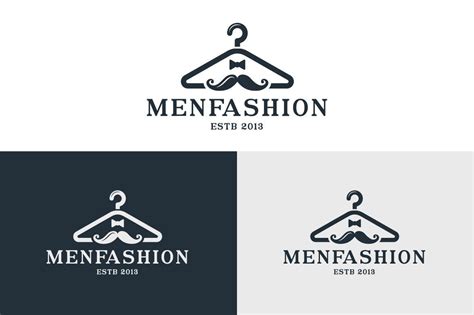 Men Fashion Logo Busana Pria Pria