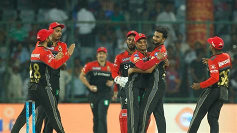 Ipl 2017 Highlights Dd Vs Rcb Rcb Break Losing Streak Beat Dd By 10 Runs Hindustan Times