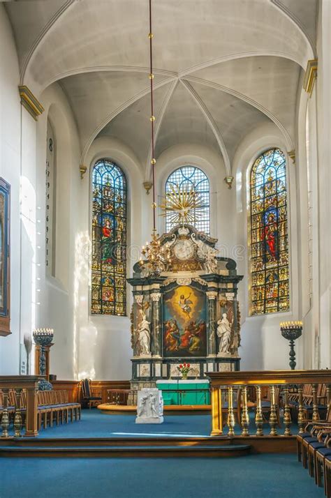 Church Of The Holy Ghost Copenhagen Denmark Stock Image