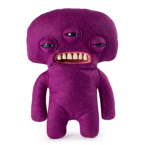 Fuggler Funny Ugly Monster 9 Inch Annoyed Alien Purple Plush