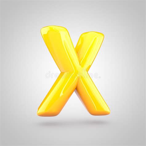 Glossy Yellow Paint Letter Stock Illustrations 720 Glossy Yellow