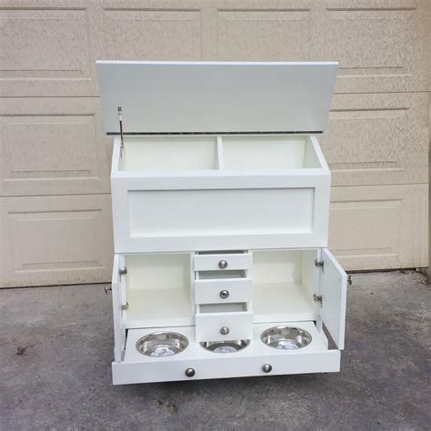 We will deliver your samples and orders for free, straight to your door. Triple Wide Pet Pantry with Three Food Bowls, Divided Food ...