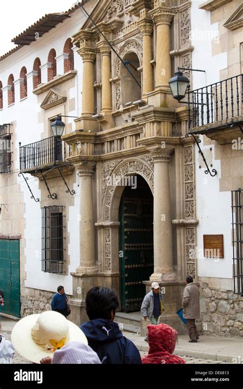 Bolivia Potosi Casa Nacional De Moneda Stock Photo Alamy