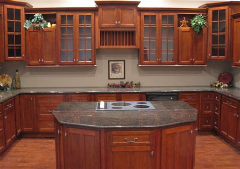 For the best columbus ohio kitchen cabinet doors visit our showroom at 871 s. Marvelous Cherry Color Kitchen Cabinets Decorating Ideas ...
