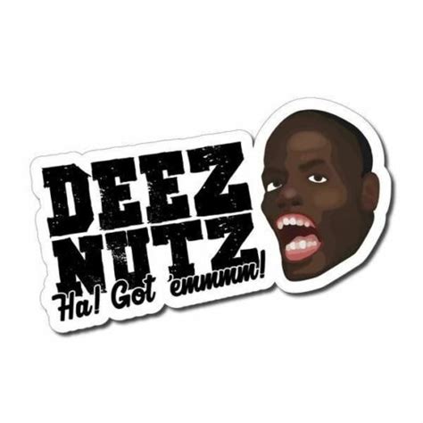 Deez Nutz Sticker Decal Vinyl Car Window Laptop EBay