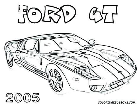 Exotic Car Coloring Pages At Free Printable