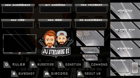 Design Custom Animated Twitch Overlay Packages By Kalanimadu Fiverr