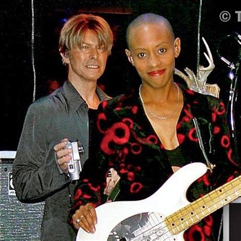 David And Gail Ann Dorsey Iman And David Bowie David Bowie Reality