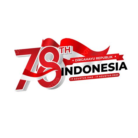 Kartu Ucapan Hari Kemerdekaan Indonesia 2023 Berlogo Hut Ri 78 Vektor Tema Kemerdekaan 78 Logo