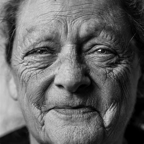 Hd Wallpaper Grayscale Picture Of Persons Portrait Grandma Face
