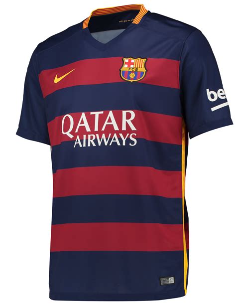Barcelona 10 Messi Home 2015 16 Men Soccer Jersey