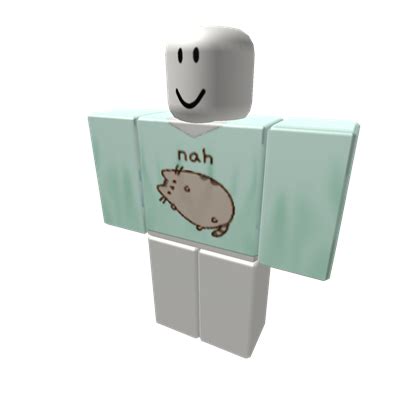 Nah Pusheen Cat Sweater Original ROBLOX Pusheen Pusheen Cat Cat