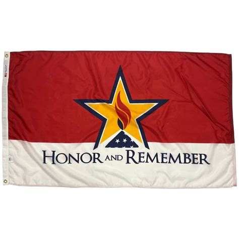 Honor And Remember Flag Military Flags