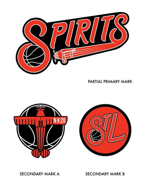 Spirits Of St Louis Identity On Behance Logo Basketball Sports Logo