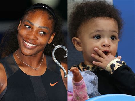 Serena williams of the united states gestures to her daughter olympia (not pictured) in the stands after her match against sloane stephens of the united states (not pictured) on day six of the 2020 so she's at her tennis lesson. Serena Williams signs daughter Olympia up for tennis ...