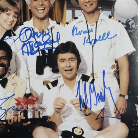 The Love Boat 11x14 Photo Cast Signed By 5 With Fred Grandy Lauren