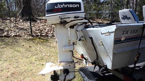 Check spelling or type a new query. 1992 Johnson 25hp Electric start Outboard Boat Motor - YouTube