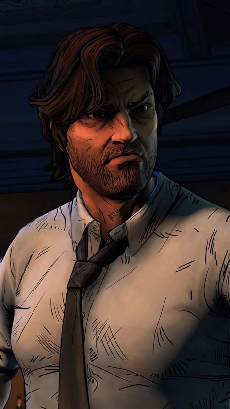 The Wolf Among Us 2 Video Game Bigby Wolf Hd Phone Wallpaper Rare