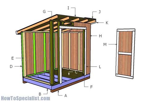Building A 6x8 Lean To Shed Lean To Shed Plans Wood Shed Plans Free