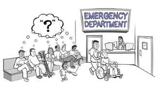 Emergency Hospital Waiting Room
