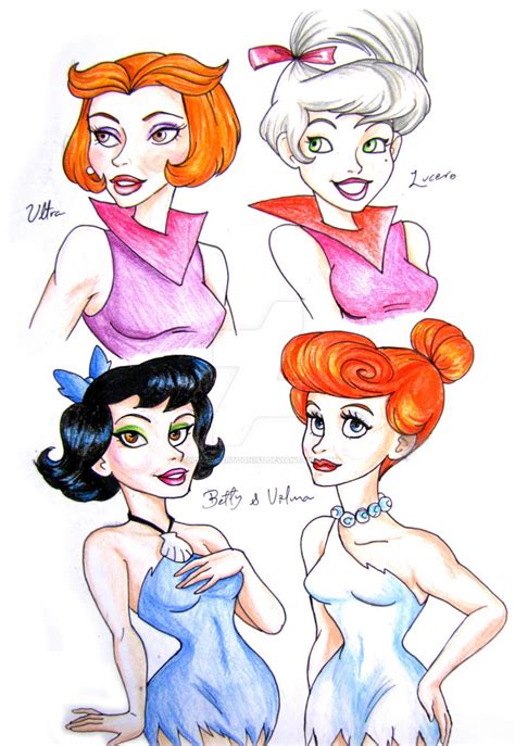 Hanna Barbera Girls By Demoncartoonist On Deviantart