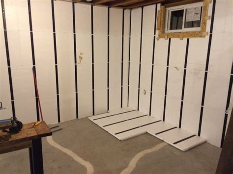 A Diy Floor To Ceiling Basement Insulation Project With Insofast Panels