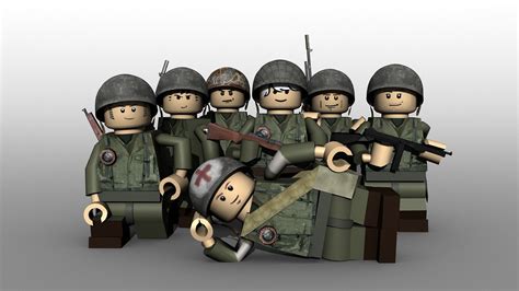 Lego American Soldiers Ww2 By Dino5500 On Deviantart American
