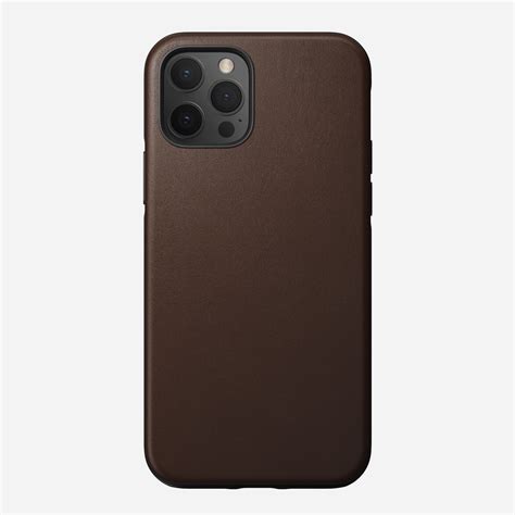 Rugged Leather Case For Iphone 12 Pro Rustic Brown Nomad®