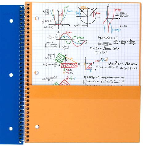 Graph Paper Spiral Notebook Paper Notebook