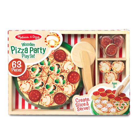Melissa And Doug Wooden Pizza Party Playset Toys R Us Canada