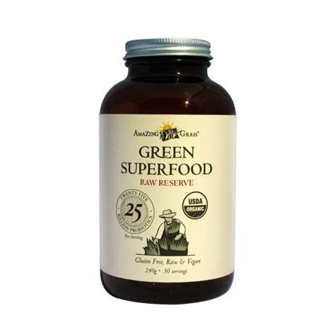 Green Superfood Organic Raw Reserve Green Superfood Supplement Powder
