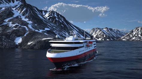 Ms Spitsbergen For Hurtiguten By Knud E Hansen Ship