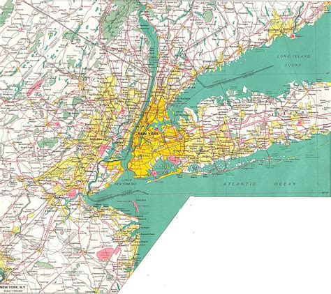 Mapa De Nueva York Turismoeeuu Distritos Población Imágenes