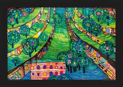 Friedensreich Hundertwasser INSEL DER VERLORENEN W